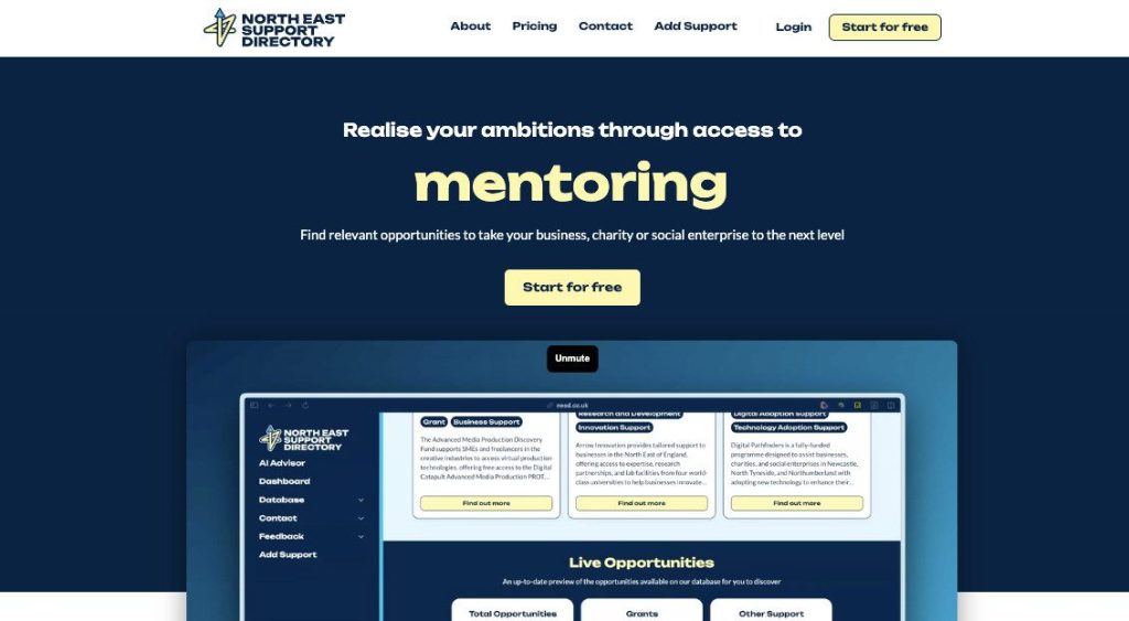 nesd website homepage